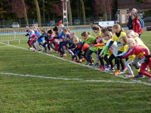 départ du cross Benjamines